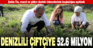 Şahin Tin, mazot ve gübre destek ödemelerinin başladığını açıkladı
