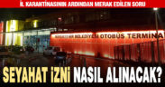 Seyahat izni nasıl alınır?
