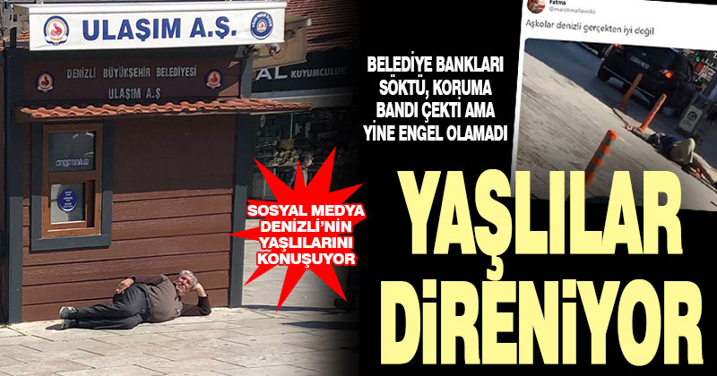 Yaşlılar koronavirüse ve alınan önlemlere karşı resmen ‘meydan direnişi’ yapıyor