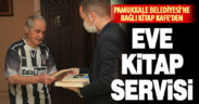 Pamukkale Belediyesi’nden eve kitap servisi
