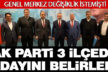 AK Parti Acıpayam, Honaz ve Çameli ilçe başkan adaylarını belirledi