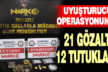 Denizli’de uyuşturucu operasyonu: 12 tutuklama