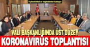 Denizli Valiliğinde üst düzey koronavirüs toplantısı