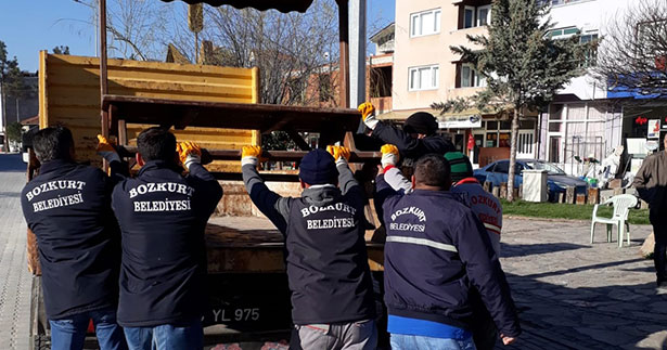 Bozkurt’ta banklar depoya kaldırıldı