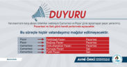 Pamukkale’de pazarların günü değişti