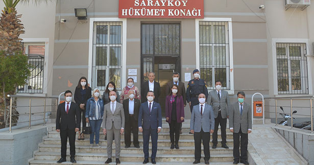 Sarayköy Kaymakamı Akkaya uğurlandı
