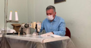 Honaz Belediyesi maske üretiyor