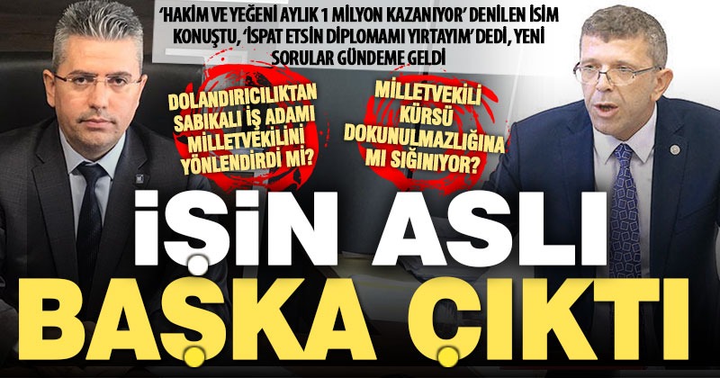 ‘Hakim dayısı var, aylık 1 milyon kazanıyorlar’ denilen mali müşavirden Milletvekili Öztürk’e suçlama