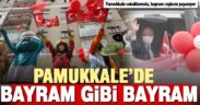 Pamukkale Belediyesi’nden çocuklara bayram hediyesi