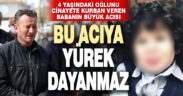 Annesinin öldürdüğü çocuğun cenazesi Manisa’da toprağa verildi