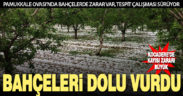 Dolunun vurduğu Pamukkale Ovası’nda hasar tespit çalışmaları başladı
