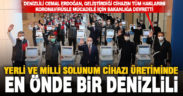 Yerli ve milli solunum cihazının altında bir Denizlilinin imzası var