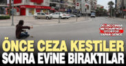 Polis, otostop çeken gence önce ceza kesti, sonra evine bıraktı