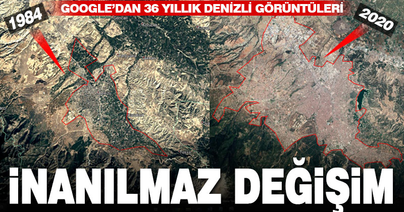 1984’ten bugüne Denizli görüntüleri