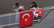 Sarayköy’de Atatürk’ün sesi yankılandı