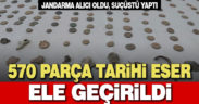 Çivril’de 570 parça sikke ve madalyon ele geçirildi