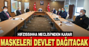 Maskeleri devlet dağıtacak