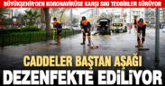 Büyükşehir’den koronavirüse karşı sıkı tedbirler