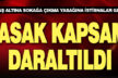 20 yaş altına sokağa çıkma yasağına istisnalar getirildi