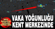 Sağlık Bakanlığı’nın kovid-19 haritasına göre, vaka yoğunluğu kent merkezinde