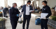 Kale’de zabıta ekipleri pazar yerini denetledi