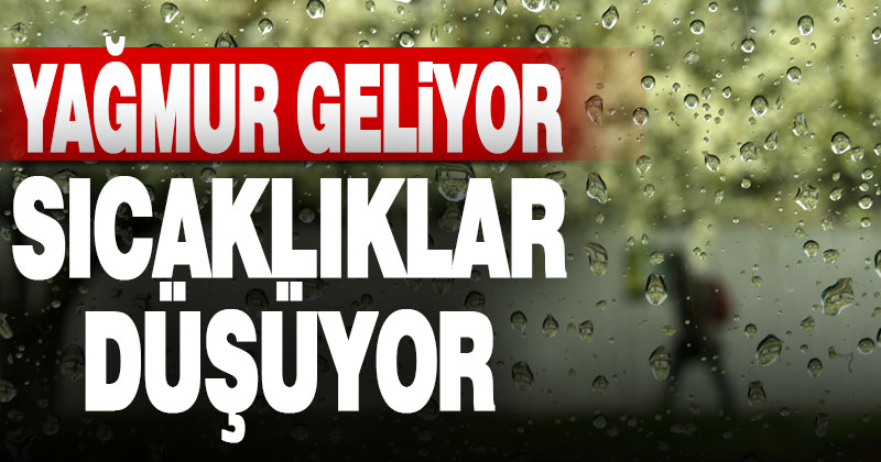 Denizli’de 2 gün gök gürültülü sağanak yağış olması bekleniyor