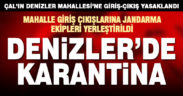 Çal Denizler kovid-19 nedeniyle karantinaya alındı