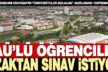 PAÜ’lü öğrenciler uzaktan sınav istiyor