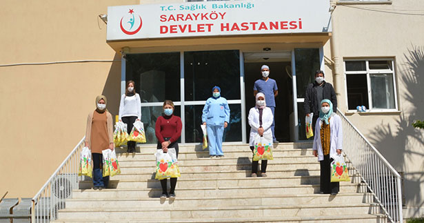 Özbaş’tan korona savaşçılarına teşekkür