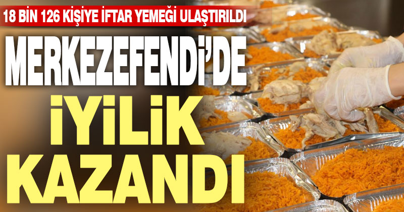 Merkezefendi’de iyilik kazandı