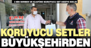 Büyükşehir’den berber ve kuaförlere koruyucu set