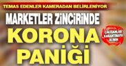 Marketler zincirinde korona paniği