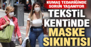 Denizli Sanayi Odası üyelerine maske dağıtıyor