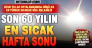 Denizli, son 60 yılın mayıstaki en sıcak hafta sonunu geçiriyor