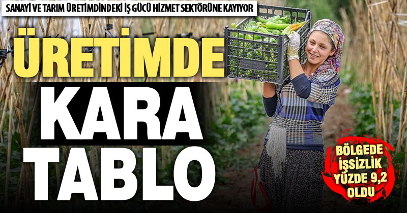 Denizli’de son 5 yılda tarım ve sanayide istihdam azalırken, hizmet sektöründe arttı