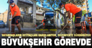 Büyükşehir hafta sonunda yine vatandaşın yanında