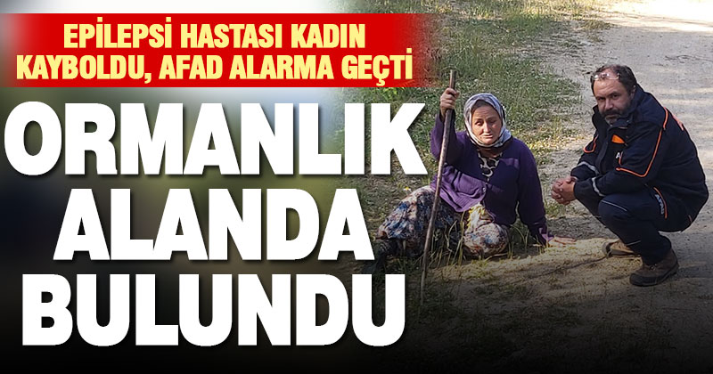 Buldan’da ormanlık alanda kaybolan kadın bulundu