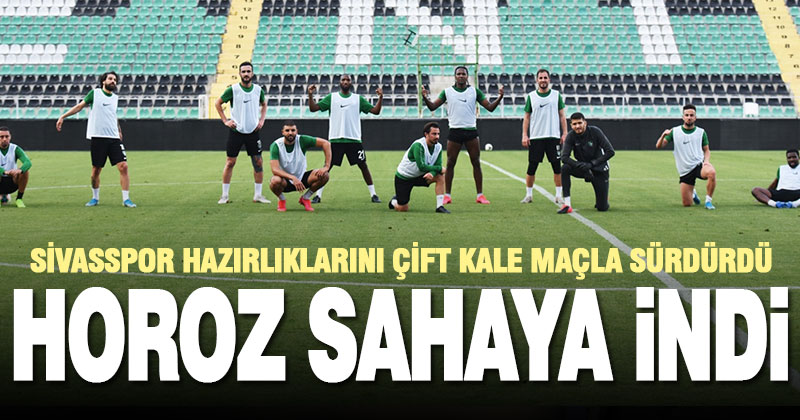 Denizlispor, Sivasspor maçı hazırlıklarını sürdürdü