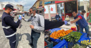 Buldan Belediyesi’nden esnafa maske