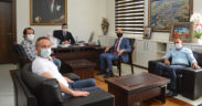 Özbaş’tan Kaymakam Taşkın’a ziyaret