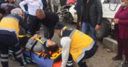 Çivril’deki kaza ucuz atlatıldı: 2 yaralı