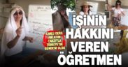 coğrafya öğretmeni, ders anlatım şekliyle Türkiye’ye gündem oldu