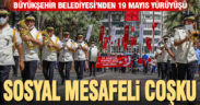 19 Mayıs’ta sosyal mesafeli yürüyüş