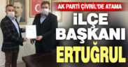 Ak Parti Çivril İlçe Başkanlığı’na Halil Ertuğrul atandı