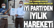 İYİ Parti’den iyilik hareketi