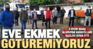 Karayolları işçilerinin maaş isyanı