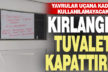 Çameli’de kırlangıçlar uçana kadar tuvalete girmek yasak