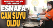 Merkezefendi’nin iyilik hareketi esnafa can suyu oldu