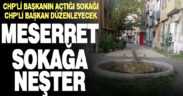 Meserret Sokak yeniden düzenlenecek