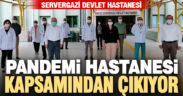 Servergazi Devlet Hastanesi, pandemi hastanesi kapsamından çıkıyor